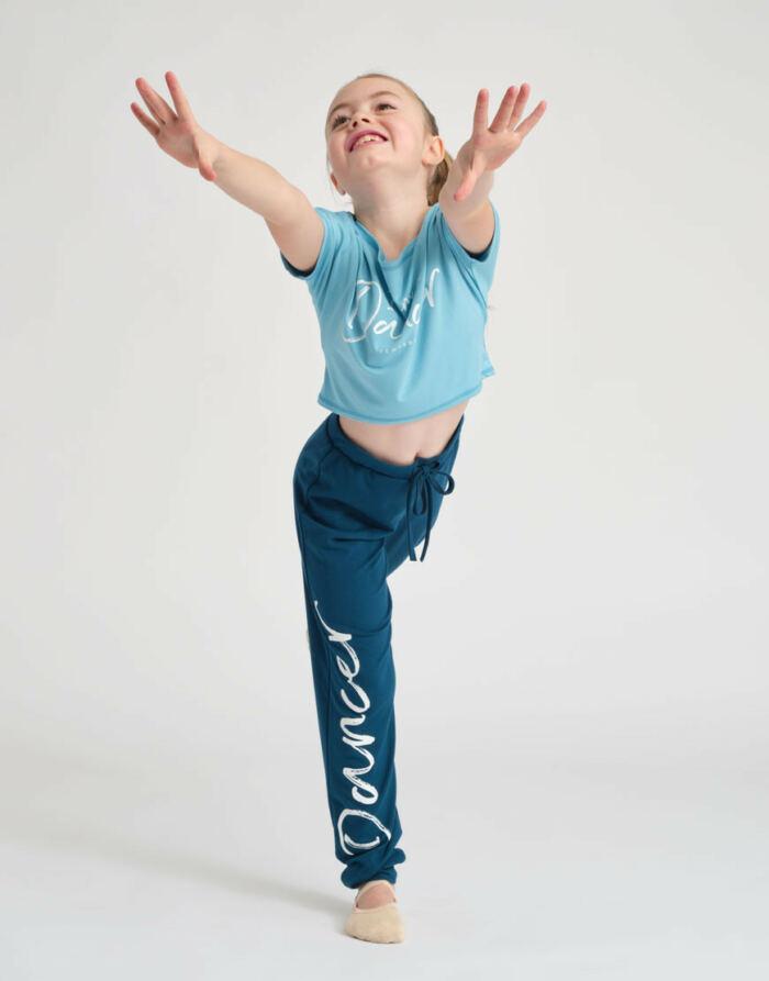 Pantalon de Danse Enfants Affetto JR I Am Prusse Temps Danse – Image 2