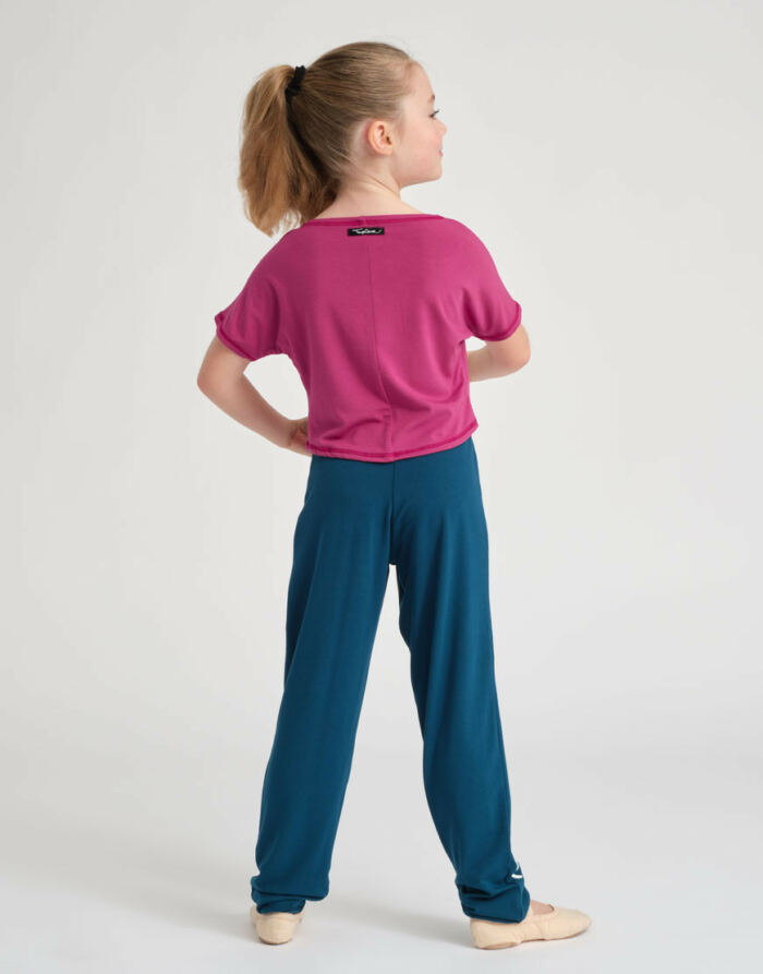 T-Shirt Enfants Agile Jr I Am Framboise Temps Danse – Image 3