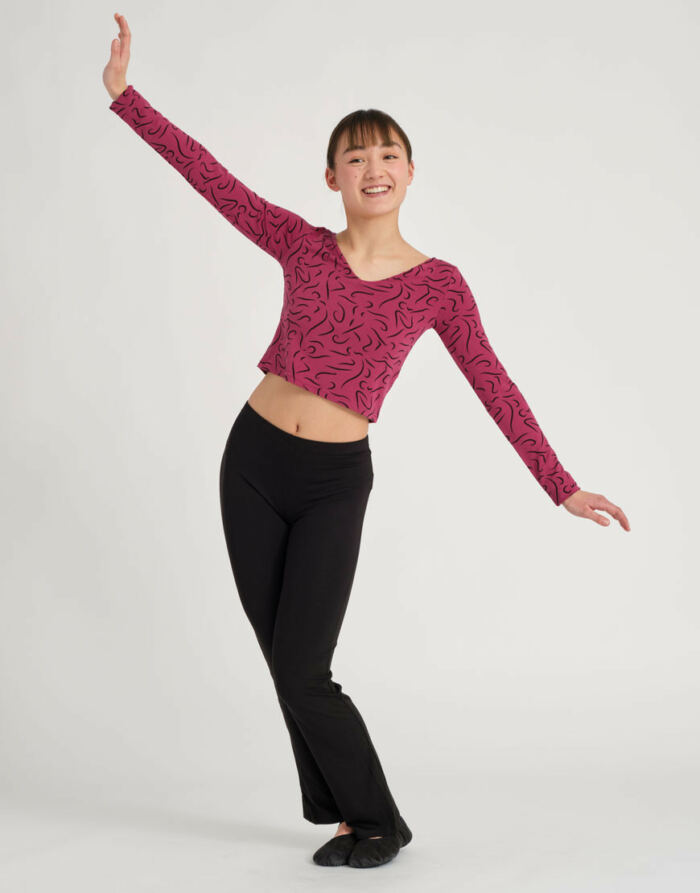 Top Imprimé Amanda Temps Danse – Image 3