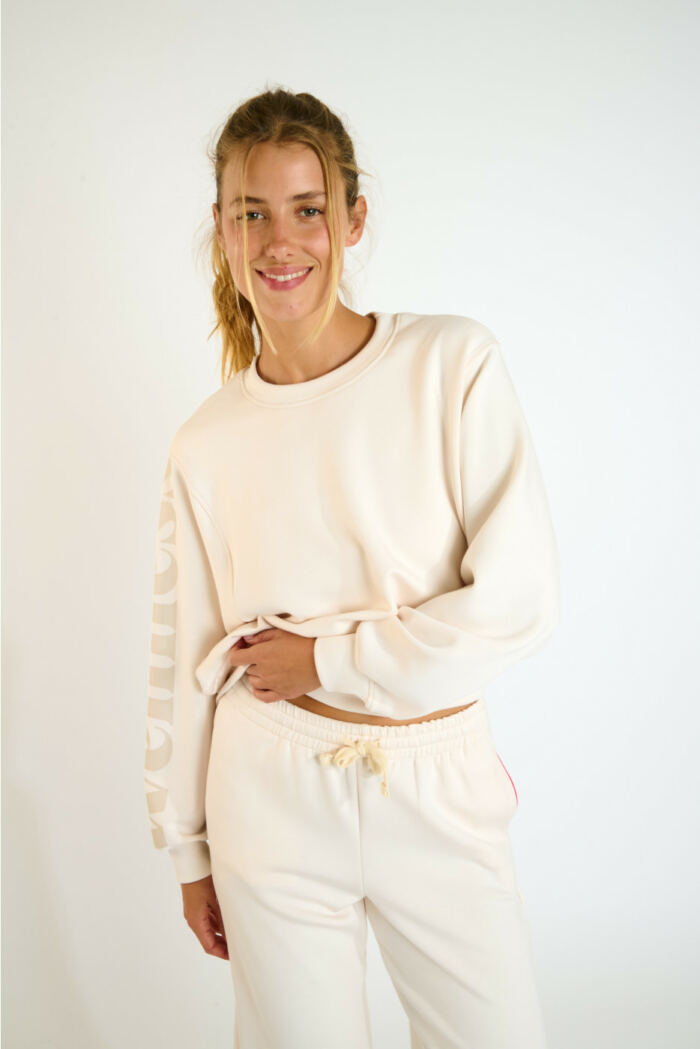 Sweatshirt Beige Liv Welljoy Banana Moon – Image 3