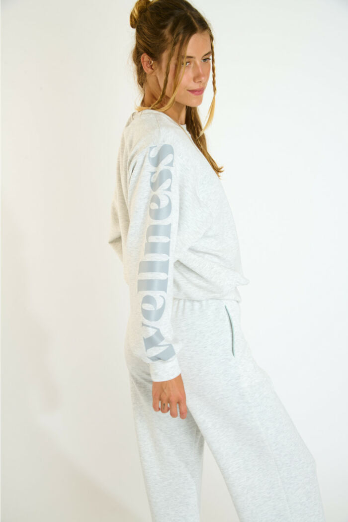 Sweatshirt Gris Liv Welljoy Banana Moon – Image 3