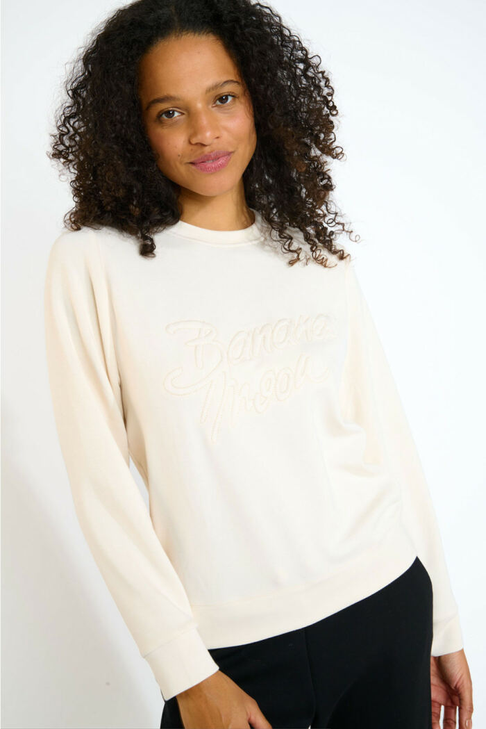 Sweatshirt Crème Ethan Bayjoy Banana Moon