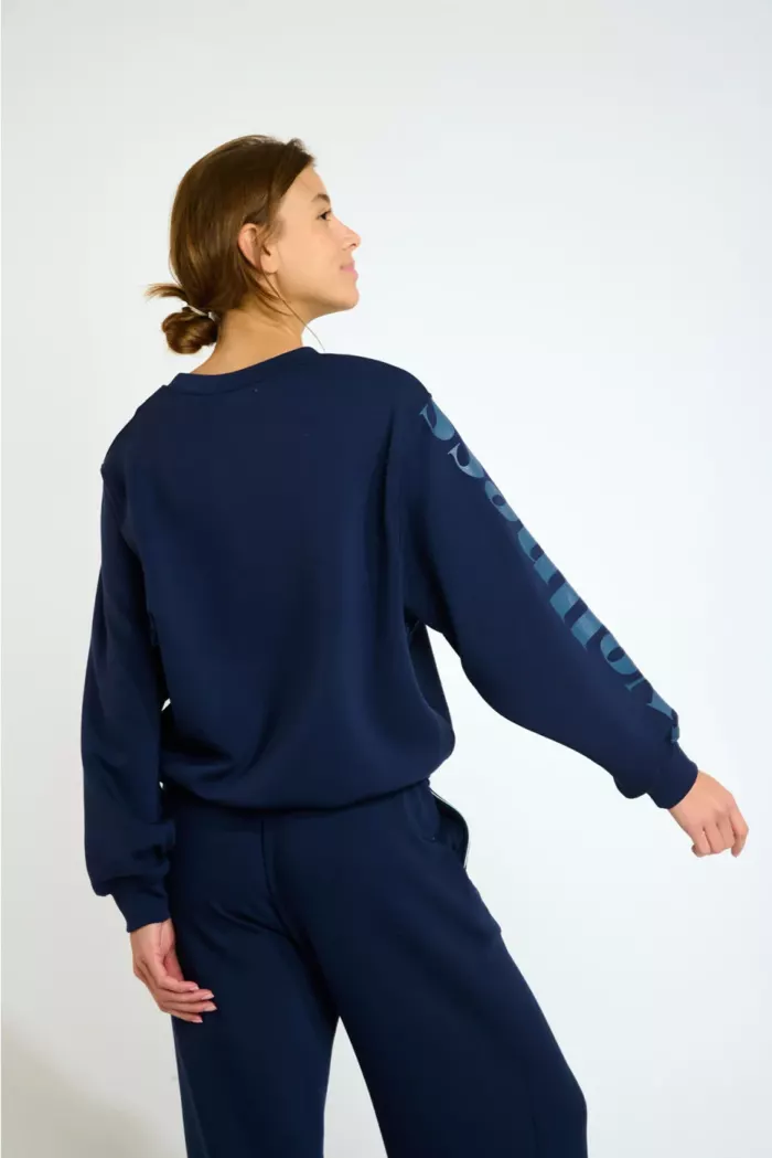Sweatshirt Marine Liv Welljoy Banana Moon – Image 2