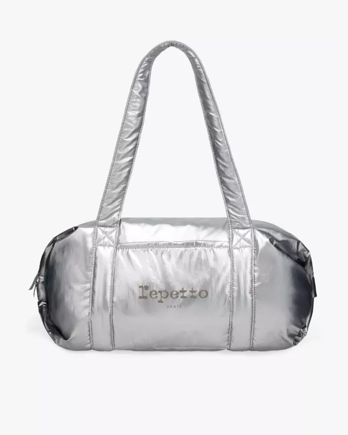 Sac Polochon B0232NC Argenté Large Repetto