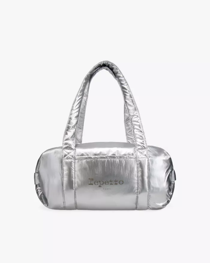 Sac Polochon B0232NC Argenté Medium Repetto – Image 2