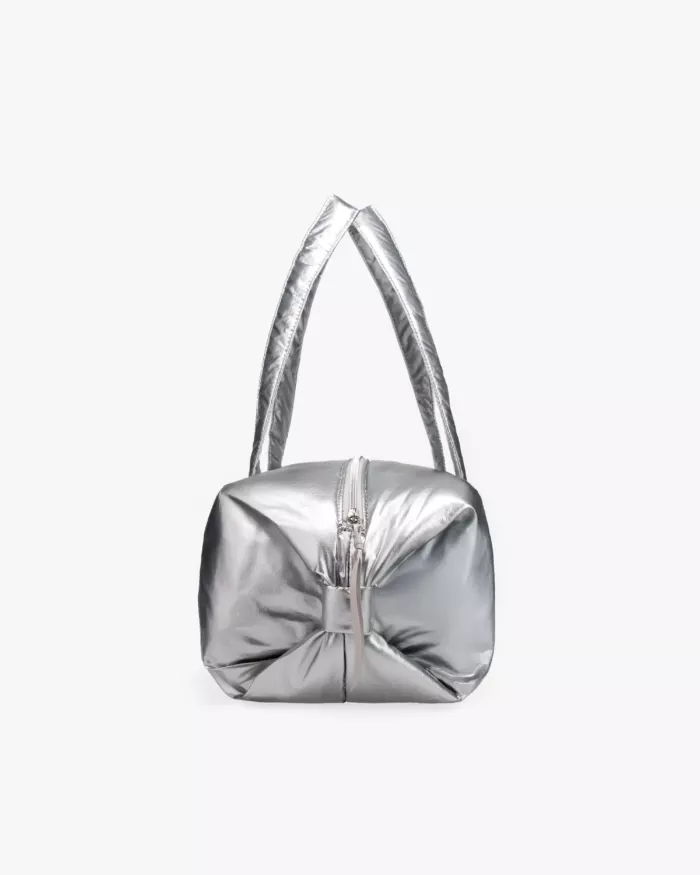 Sac Polochon B0232NC Argenté Medium Repetto – Image 4