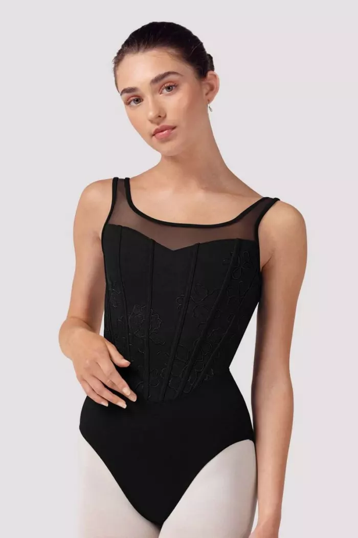 Justaucorps Isabella Noir L50002 Bloch