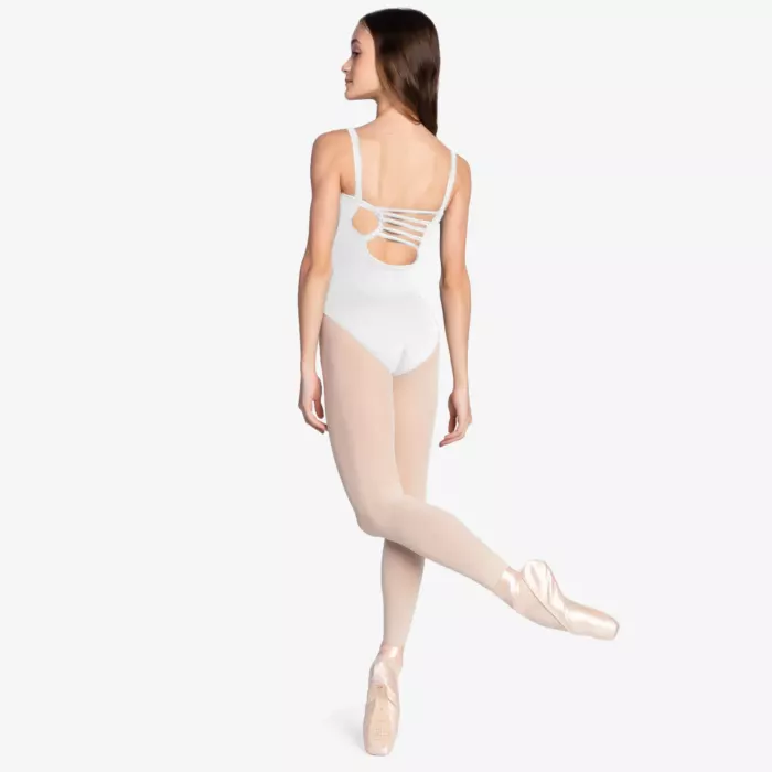 Justaucorps Lucille Blanc SL174 So Dança