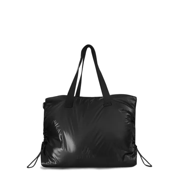 Shopper Bag in Nylon D39263 Noir Deha Italy