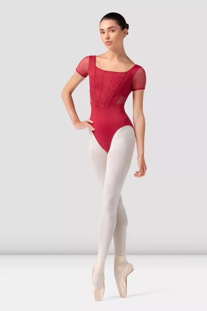 Justaucorps Olivia Cherry L20001 Bloch – Image 2