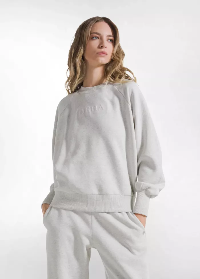 Sweat en Lurex D32060 Deha Italy