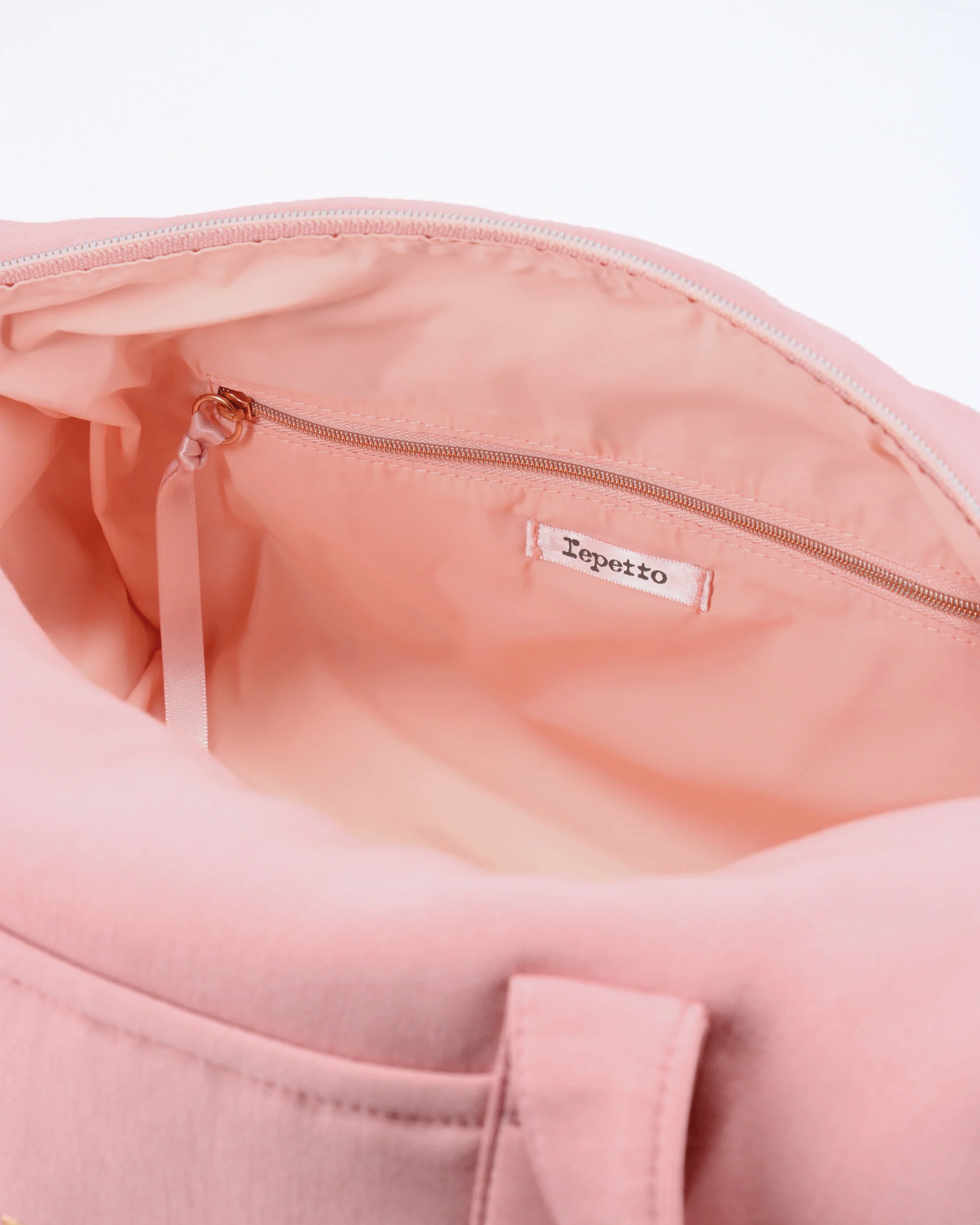 Sac Polochon B0232J Blush Medium Repetto – Image 4