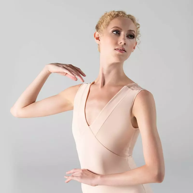 Justaucorps Bertille Poudré Ballet Rosa – Image 3