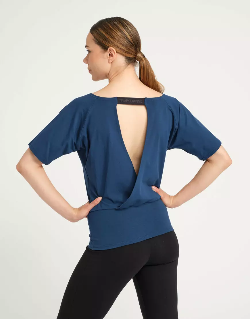 T-Shirt Dos Croisé Genesis Nautic Temps Danse – Image 2