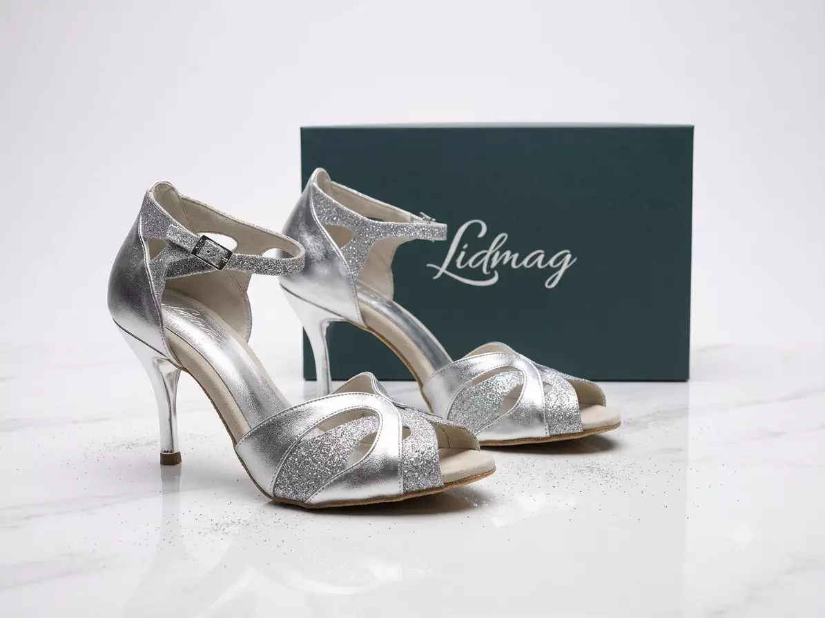 Chaussures Danses Latines 19/05 Argento 8.5 cm Lidmag