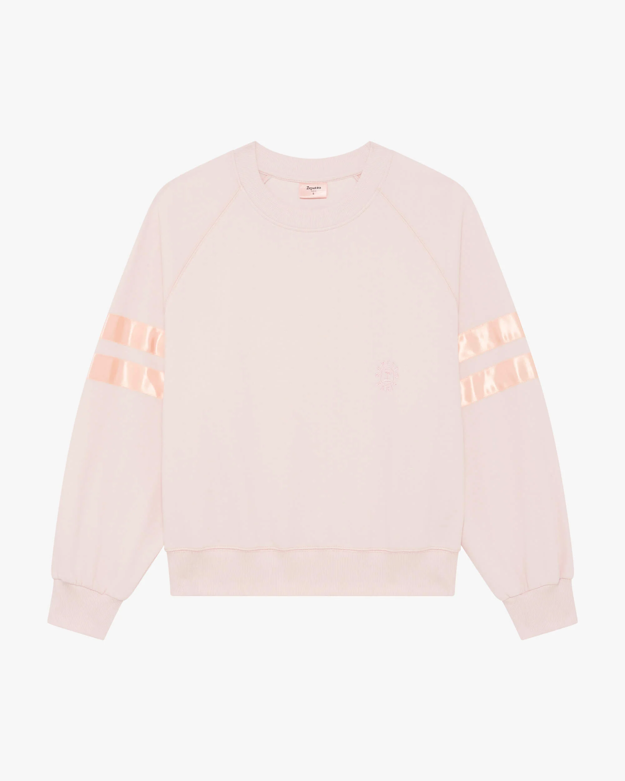 Sweatshirt en Satin S0573A Rose Craie Repetto – Image 3