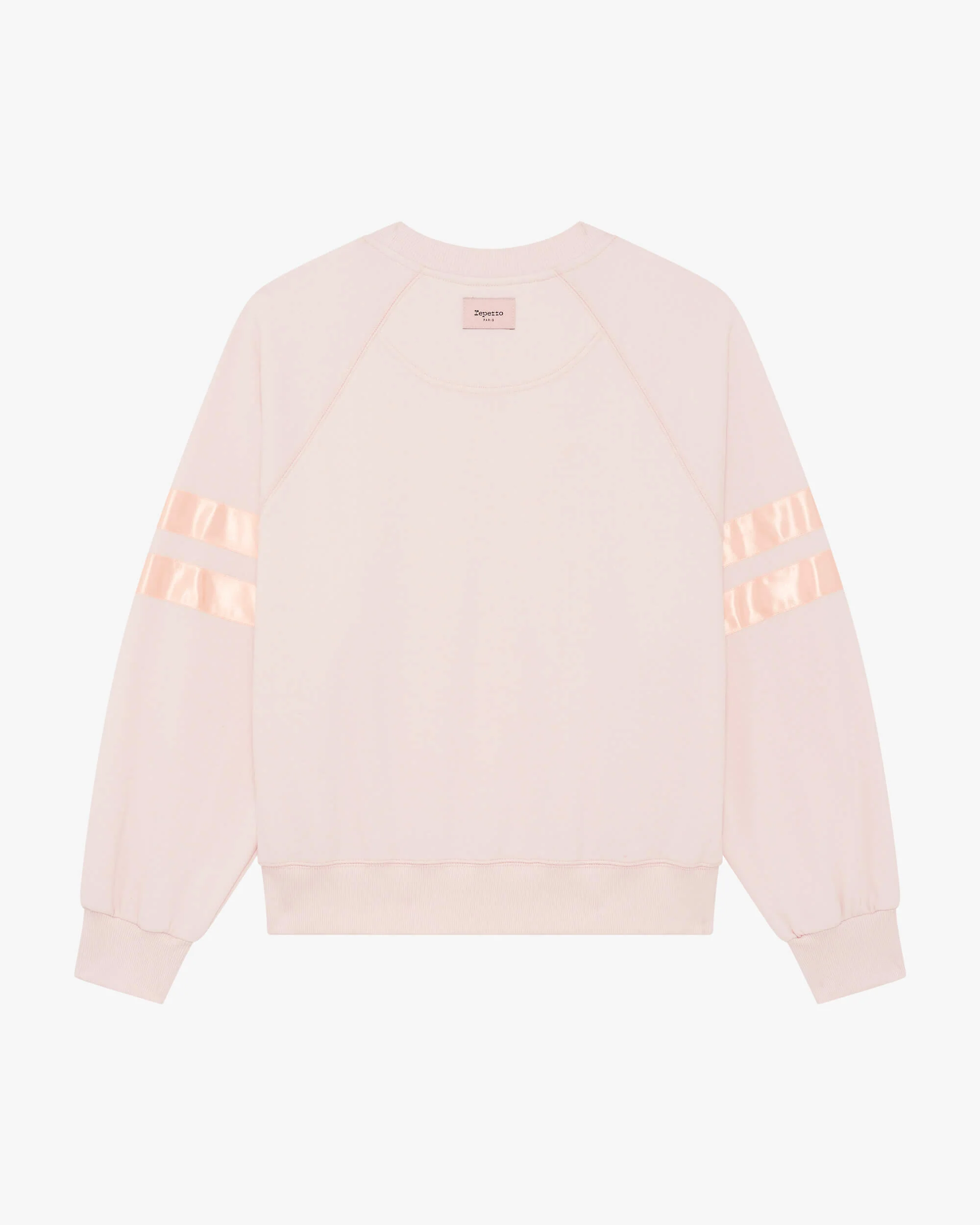 Sweatshirt en Satin S0573A Rose Craie Repetto – Image 4