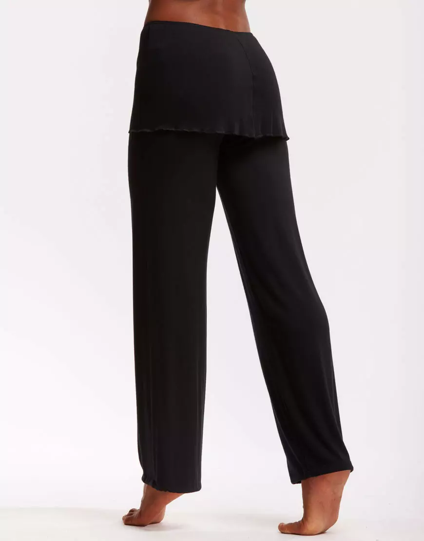 Pantalon en Bambou Baby Noir Temps Danse – Image 6