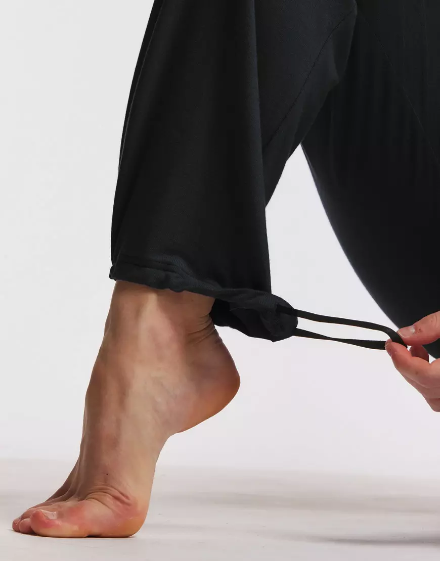 Pantalon en Bambou Baby Noir Temps Danse – Image 4