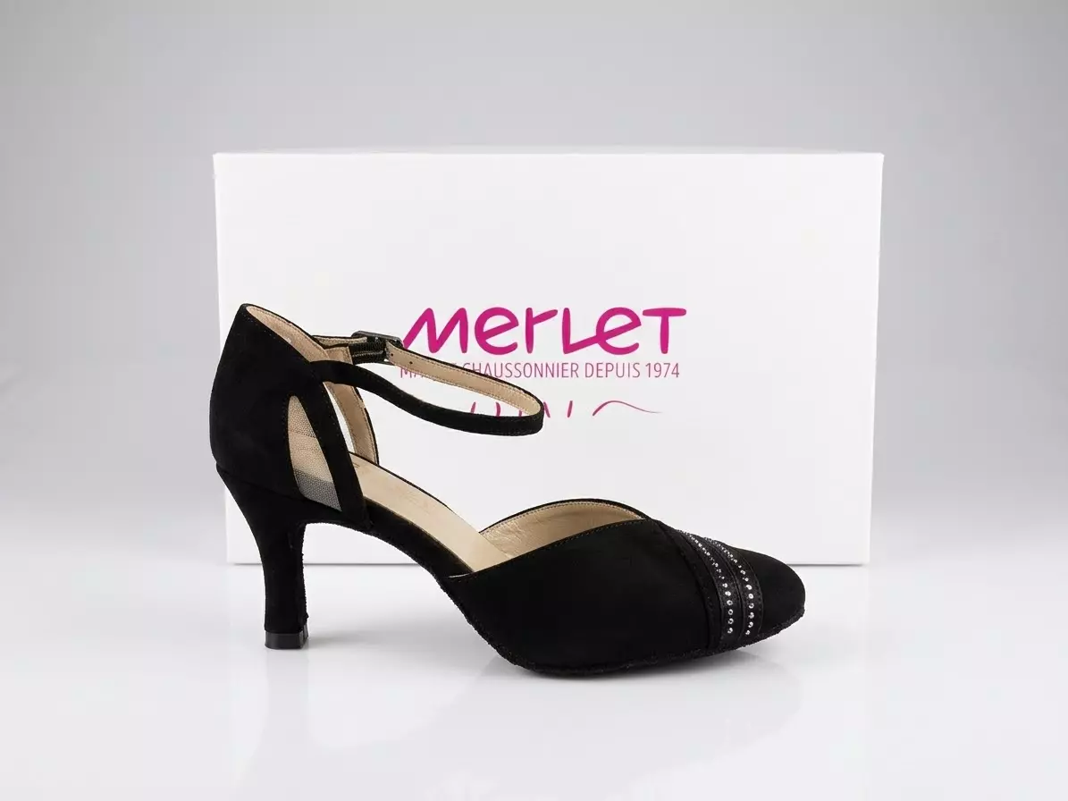 Chaussures de Danse de Salon en Strass Namie Merlet – Image 2